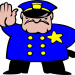 policeman stop